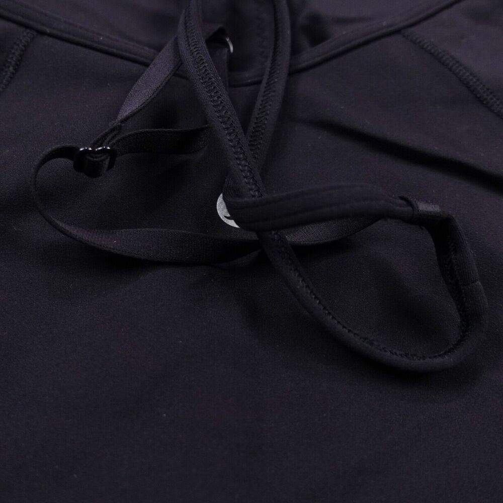 New Lululemon Size 0 Align T Strap Tank BLK Black Shelf Bra Nulu $68 - Picture 4 of 7